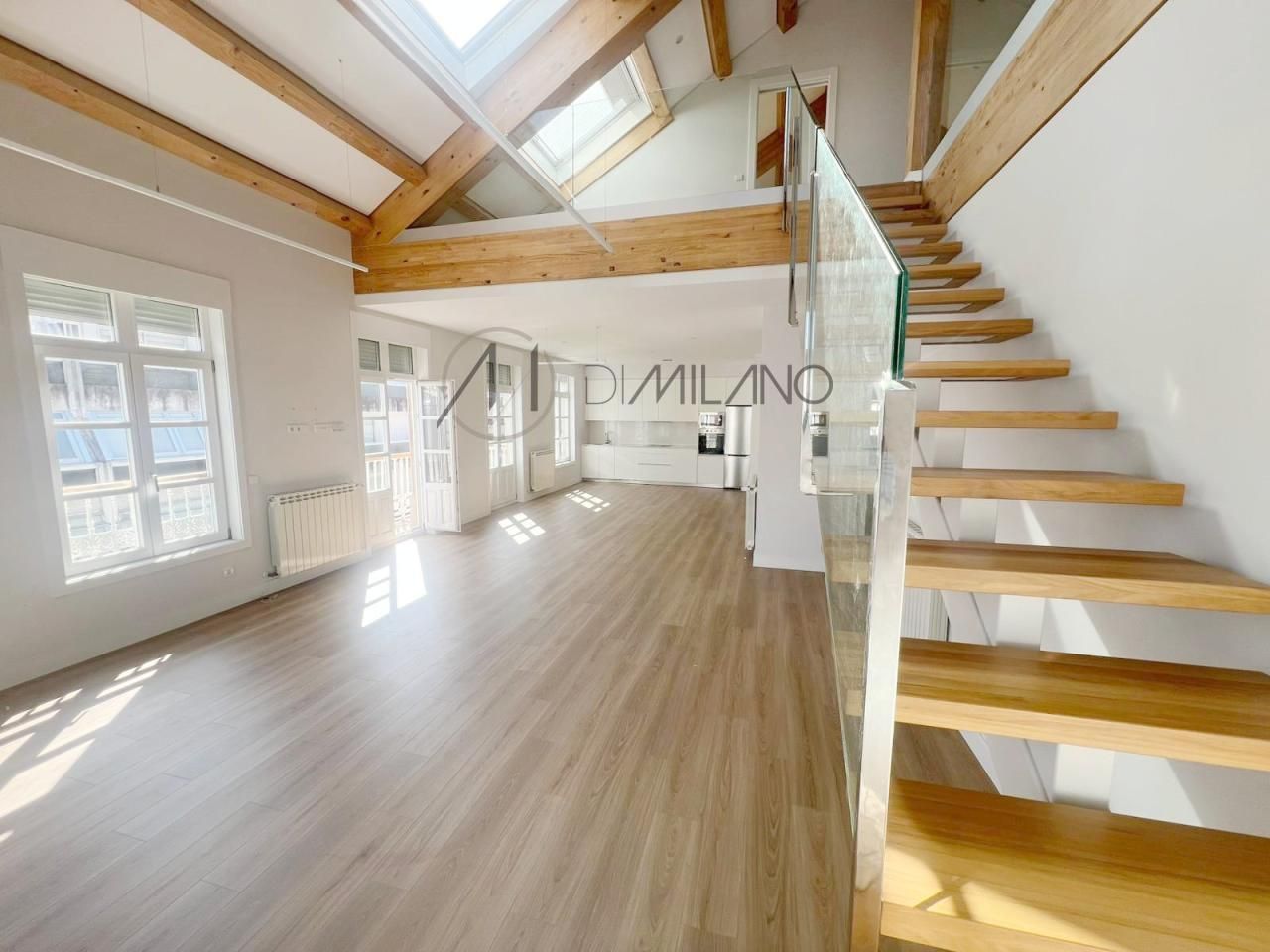 Living room of Duplex to rent in Vigo   with Heating and Terrace