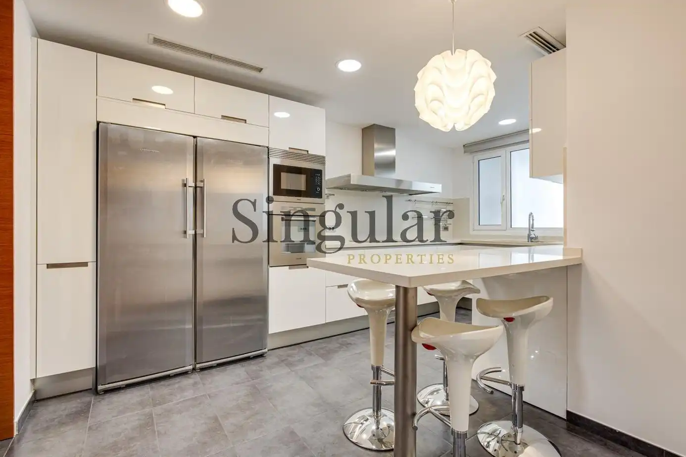 Cocina de Ático en venta en Barcelona con Calefacción, Parquet y Terraza