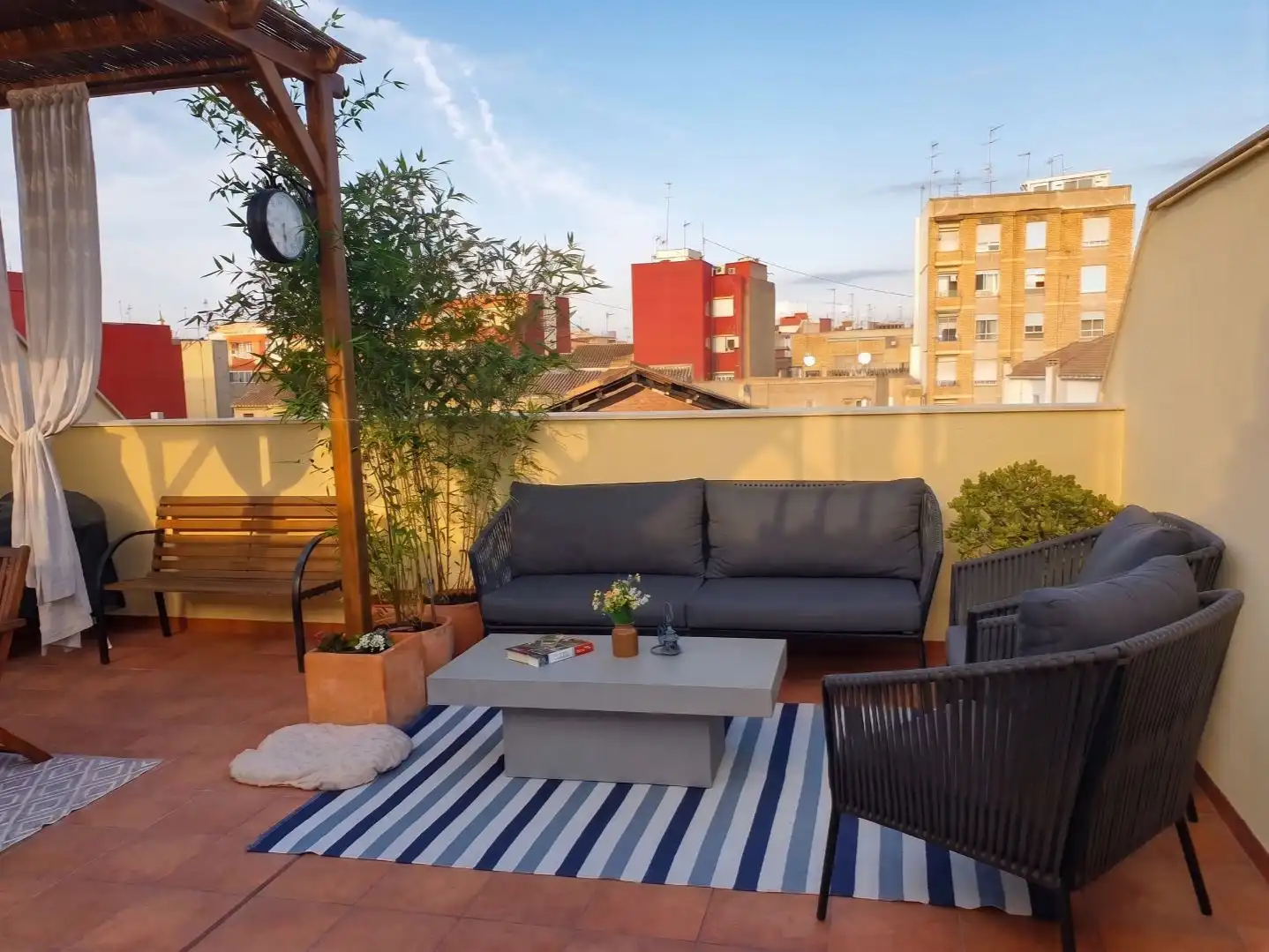 Terrace of Duplexes for sale in Moncada  with Air Conditioner, Terrace and Storage room