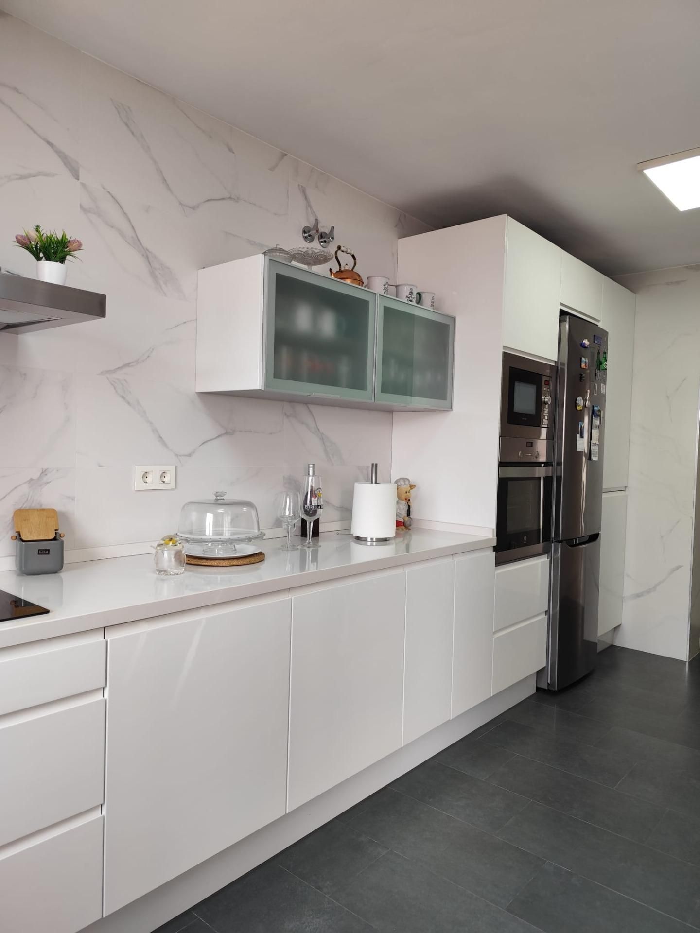 Kitchen of Single-family semi-detached for sale in Algeciras  with Air Conditioner and Terrace