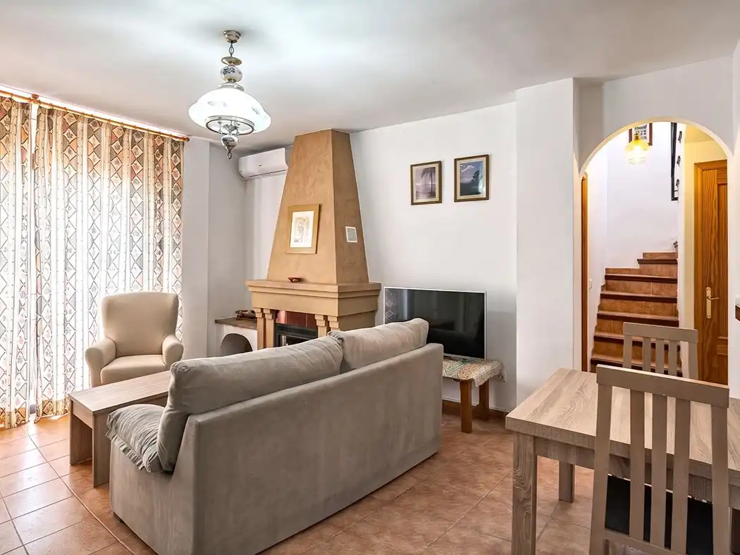 Sala d'estar de Pis de lloguer en Frigiliana, Málaga