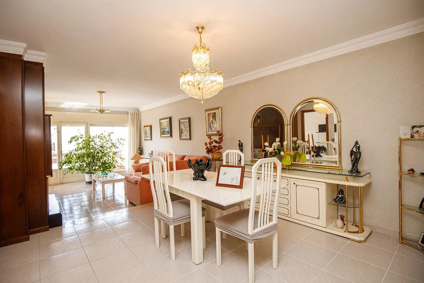 Comedor de Casa o chalet en venta en Quart con Aire acondicionado, Jardín privado y Terraza