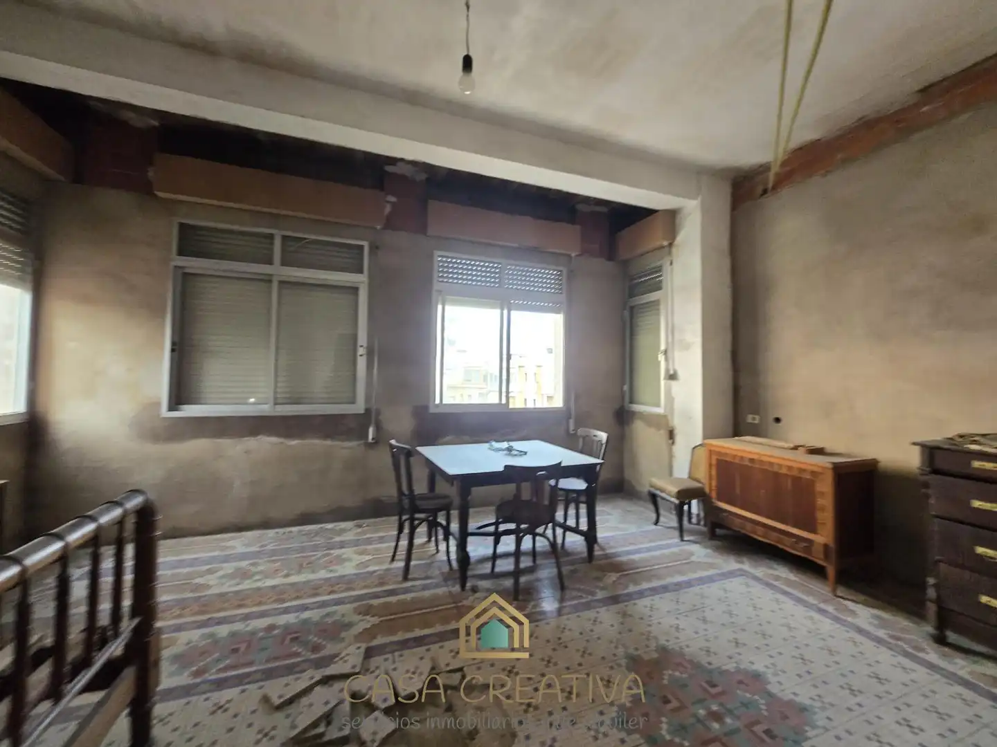 Esszimmer von Einfamilien-Reihenhaus zum Verkauf in Favara