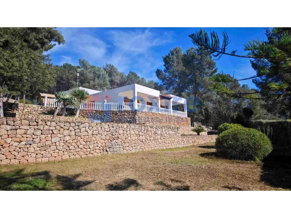 Garden of Houses for rent in Sant Antoni de Portmany  with Air Conditioner, Private garden and Terrace