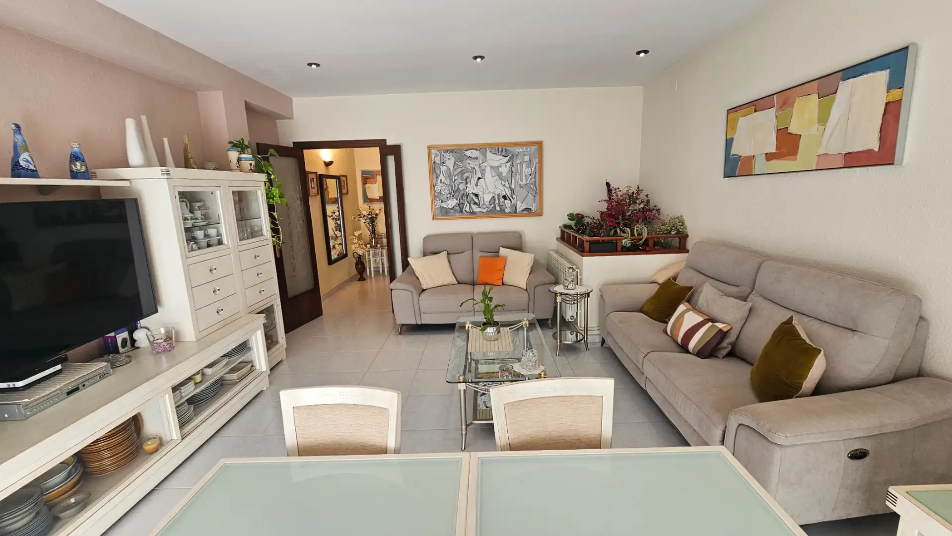 Sala de estar de Casa o chalet en venta en Sabadell con Aire acondicionado, Calefacción y Terraza