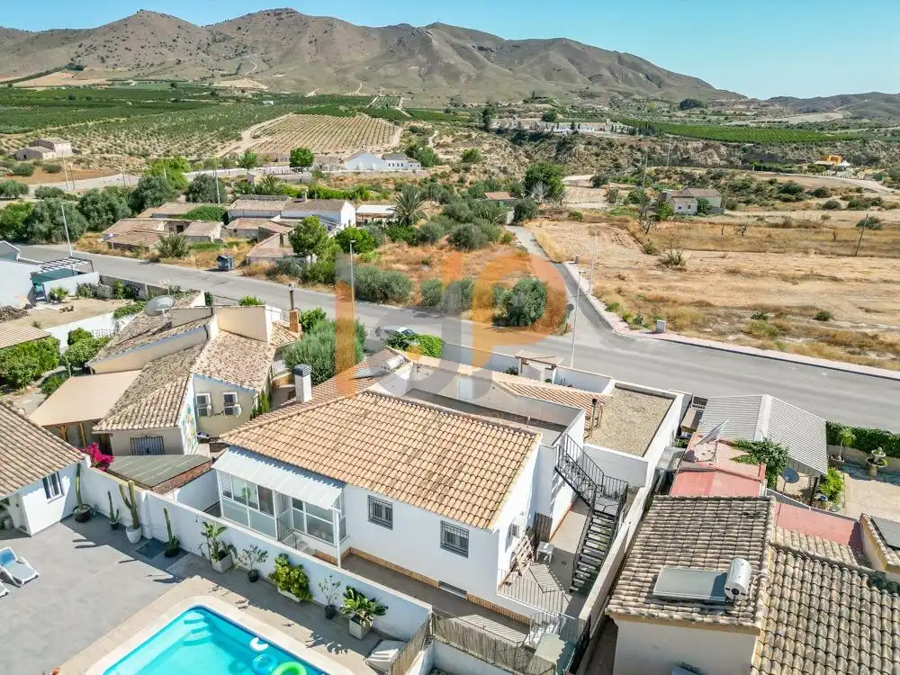 Vista exterior de Casa o chalet en venta en Huércal-Overa con Aire acondicionado, Calefacción y Terraza