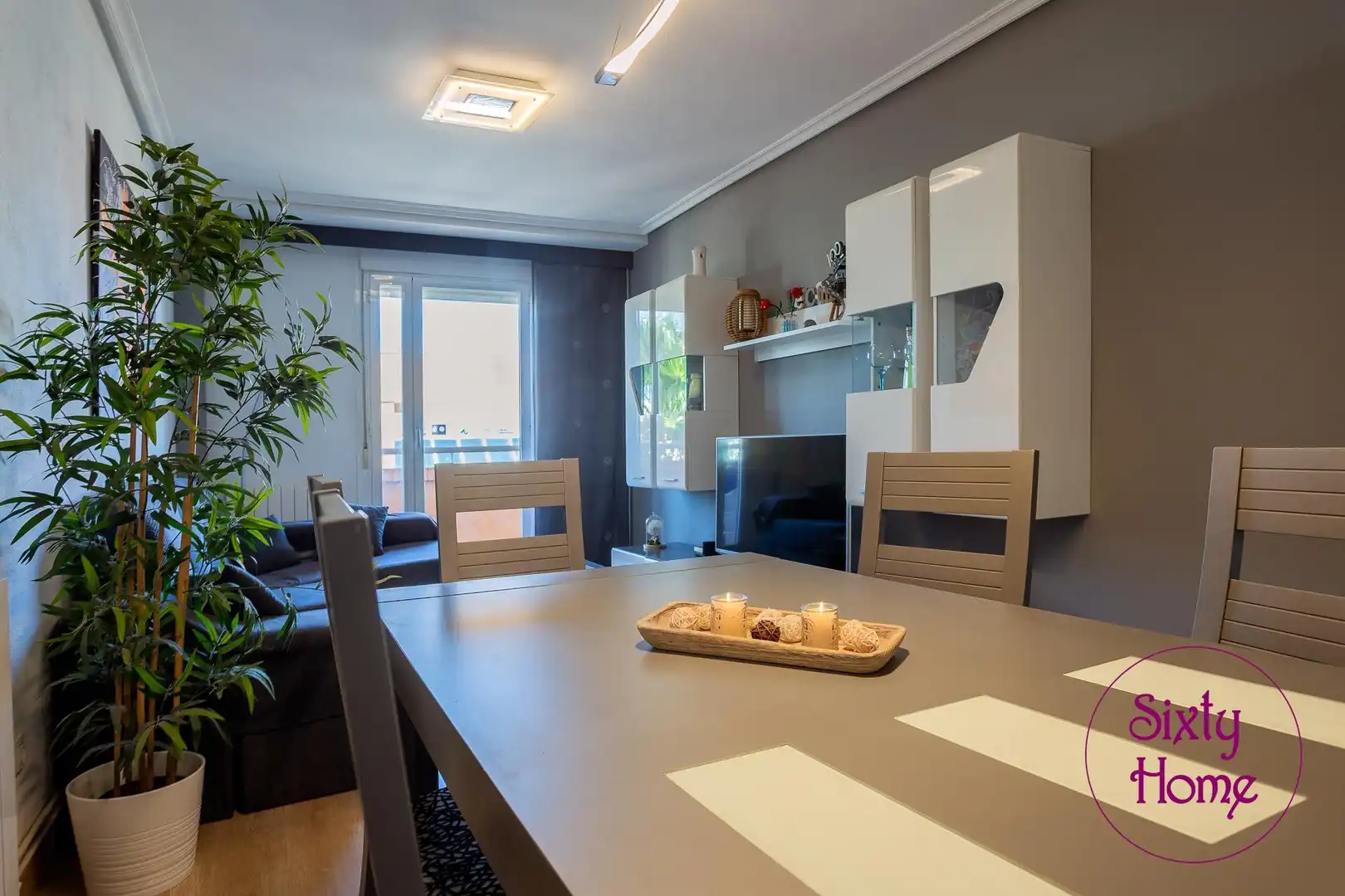 Dining room of Flat for sale in Zaragoza  with Air Conditioner, Heating and Terrace