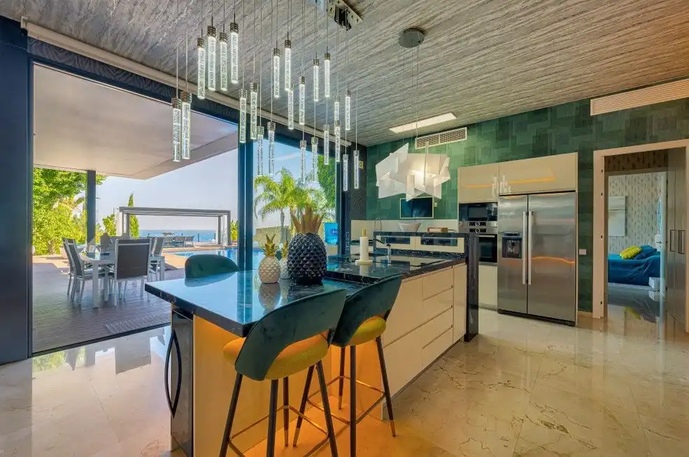 Cocina de Casa o chalet en venta en Altea con Aire acondicionado, Calefacción y Jardín privado