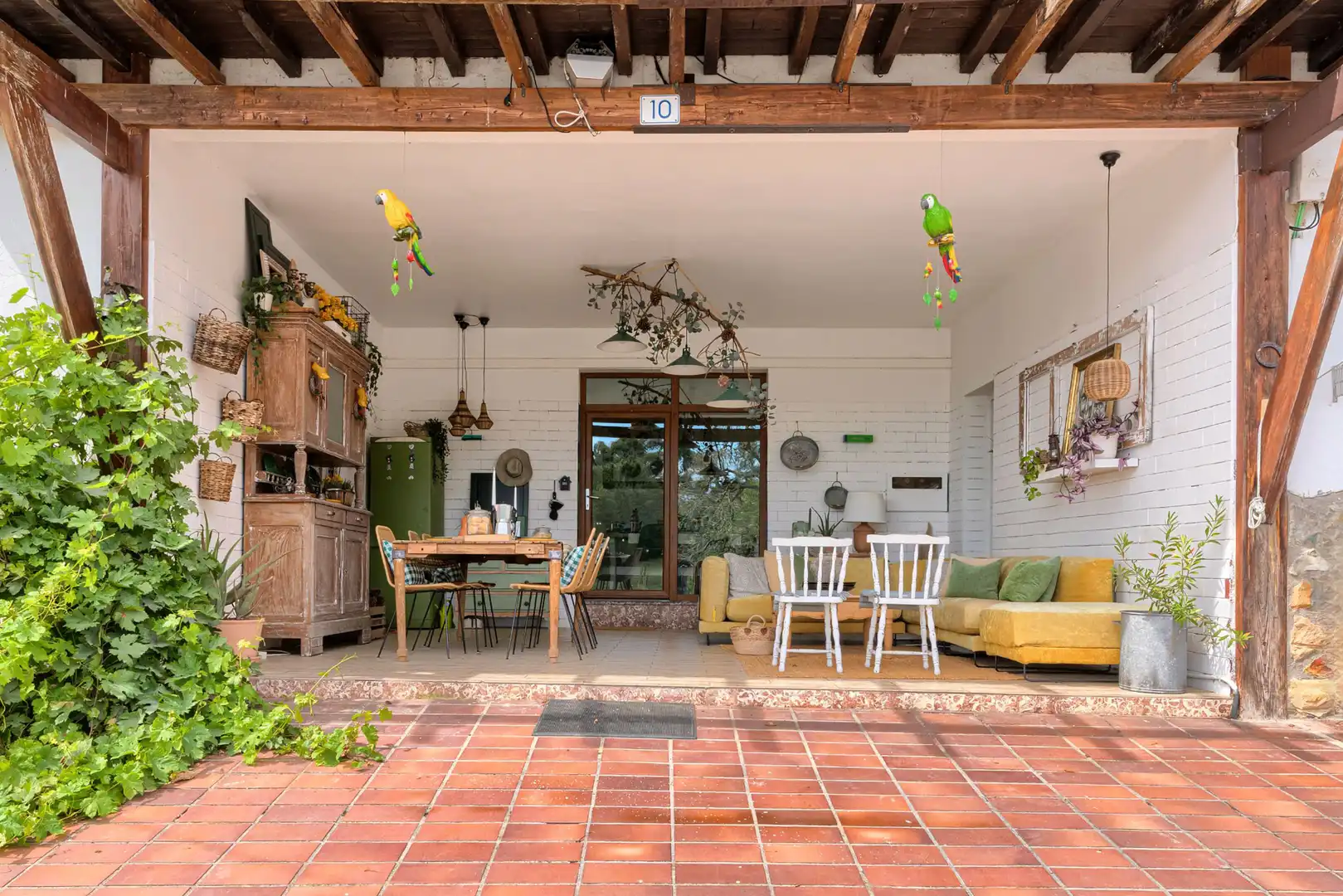 Terrasse von Wohnungen zur Miete in Zamudio mit Heizung, Möbliert und Waschmaschine