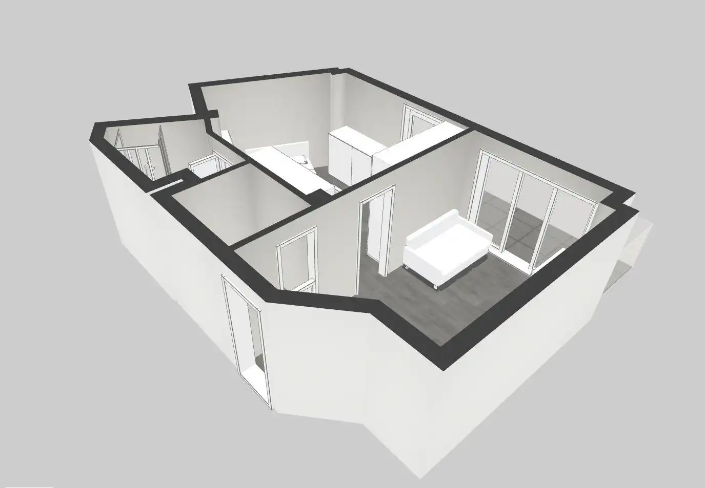 Appartement compact avec piscine à louer à Centro, imagen 42