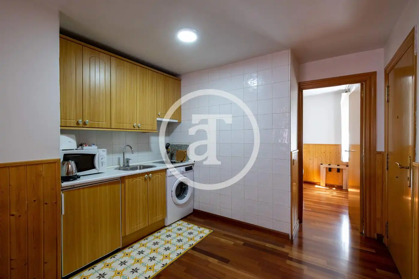 Cocina de Ático de alquiler en Madrid con Aire acondicionado, Calefacción y Amueblado