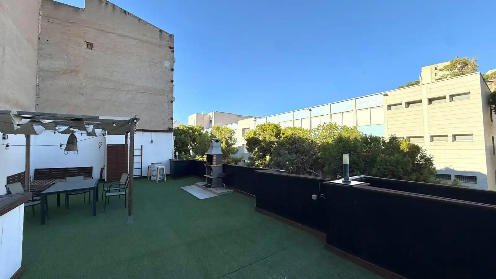 Terrasse von Loft zur Miete in Alicante / Alacant mit Klimaanlage, Heizung und Terrasse