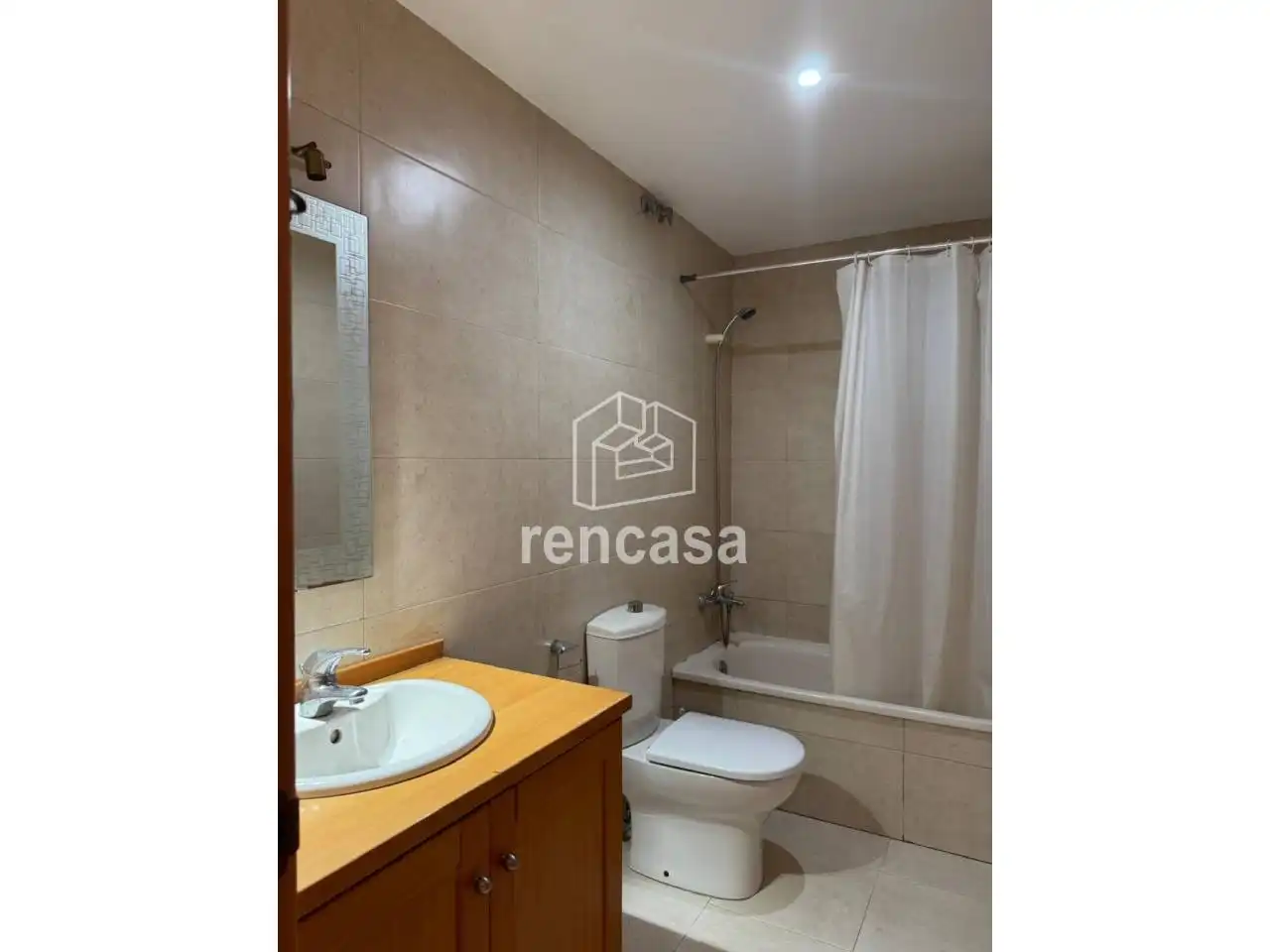 Bathroom of Flat for rent in Lleida  with Air Conditioner, Heating and Furnished