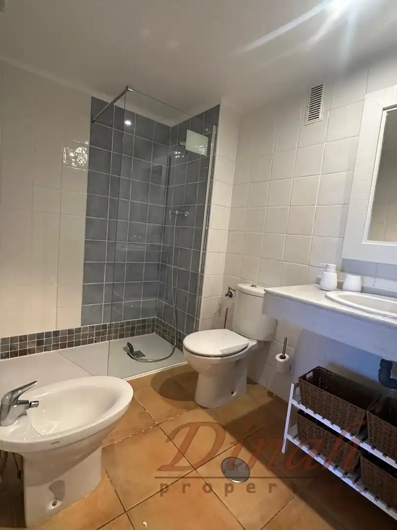 Bathroom of Apartments for rent in Altea  with Air Conditioner, Heating and Terrace
