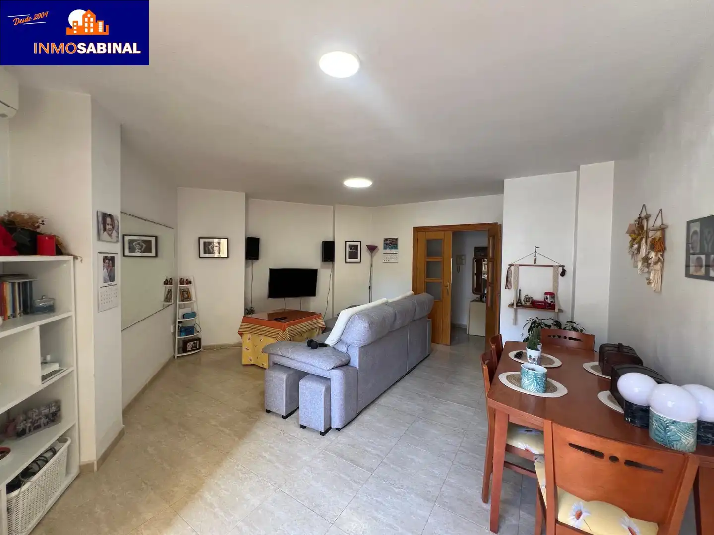 Sala de estar de Piso en venta en Roquetas de Mar con Aire acondicionado y Terraza