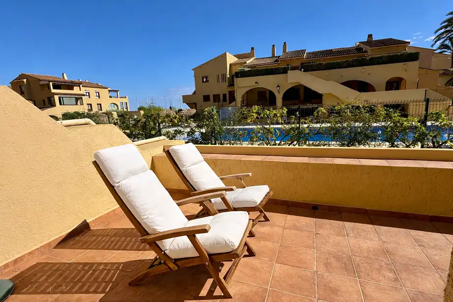 Terraza de Apartamento en venta en Altea con Aire acondicionado, Calefacción y Terraza