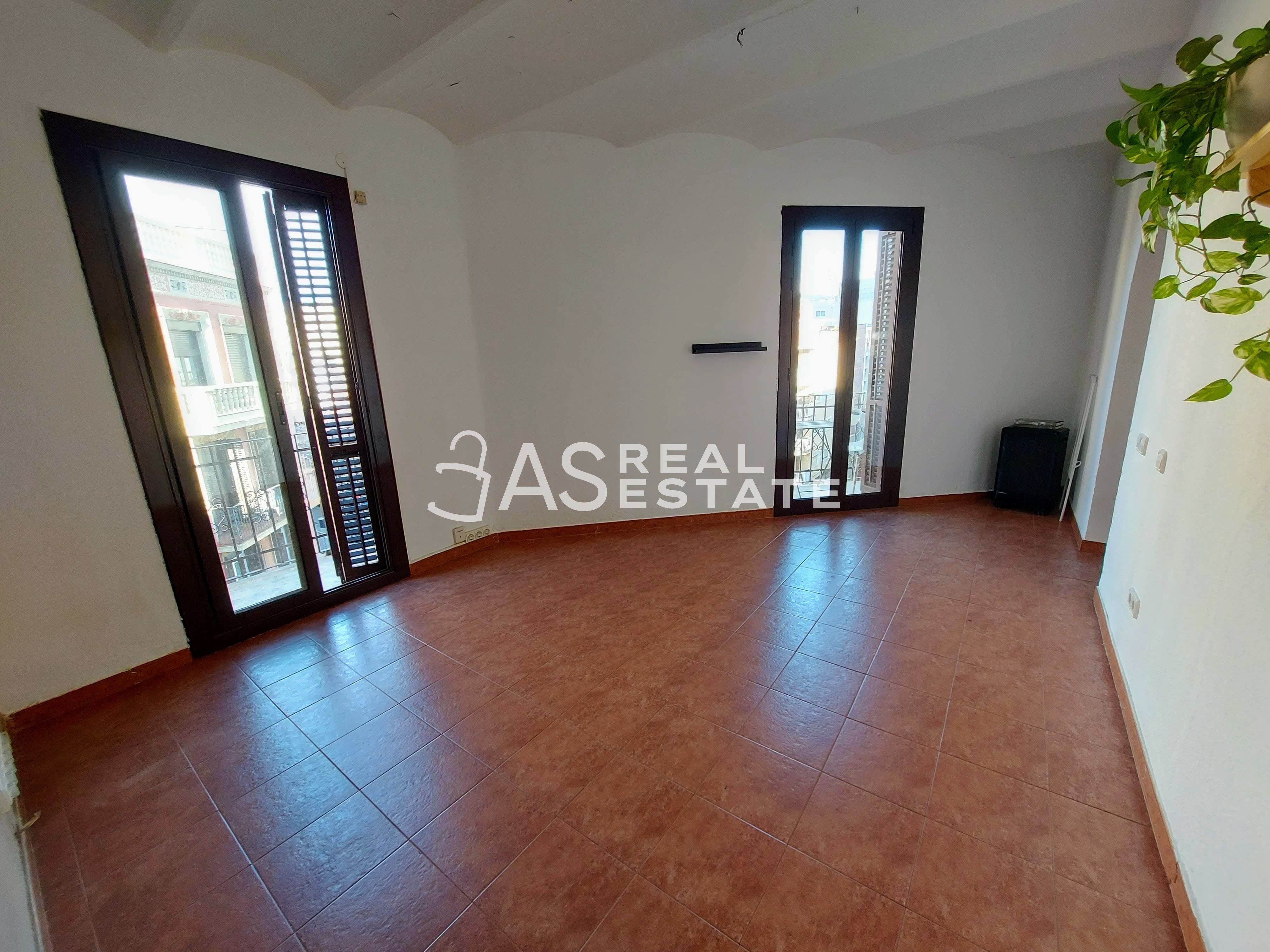 Living room of Flat for sale in  Barcelona Capital  with Air Conditioner and Terrace