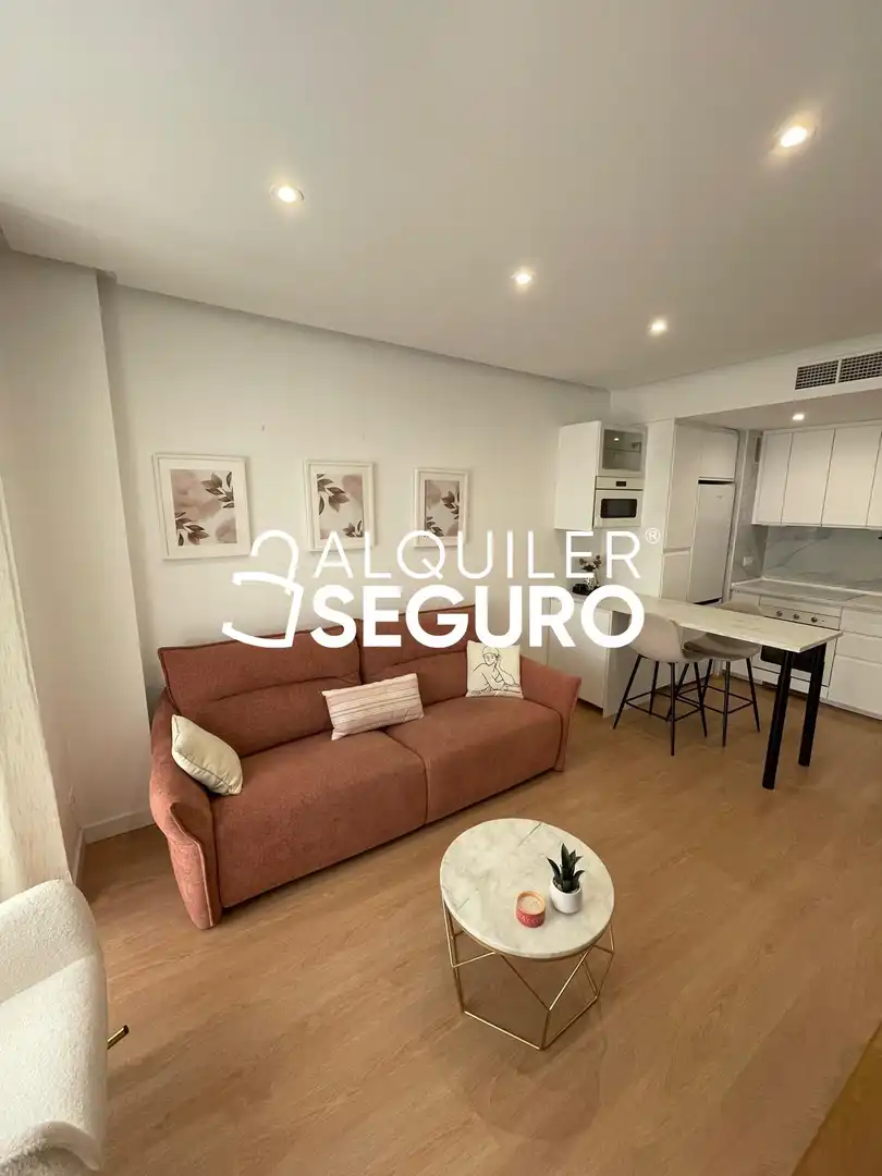 Sala d'estar de Pis de lloguer en Madrid amb Aire condicionat, Calefacció i Traster