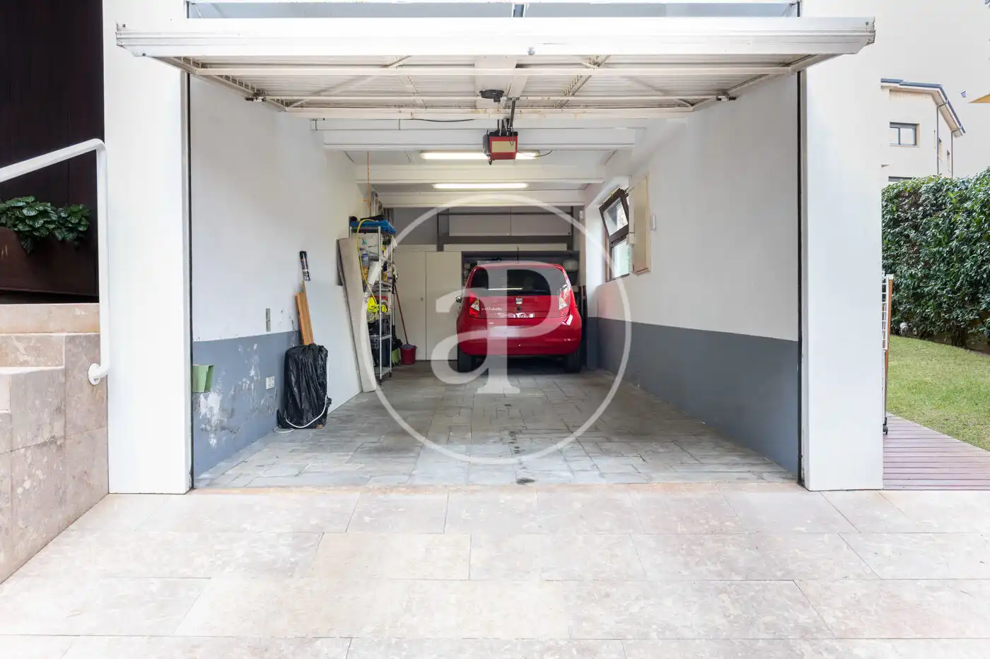 Parking of Houses for sale in Sant Cugat del Vallès  with Air Conditioner, Heating and Private garden