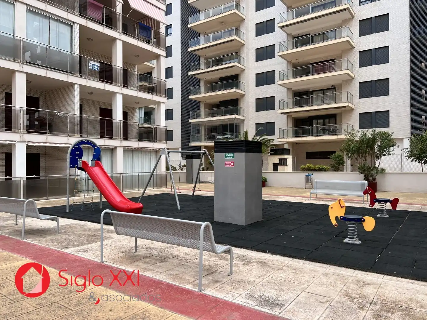 Terrasse von Wohnung zum Verkauf in Oropesa del Mar / Orpesa mit Klimaanlage, Heizung und Terrasse