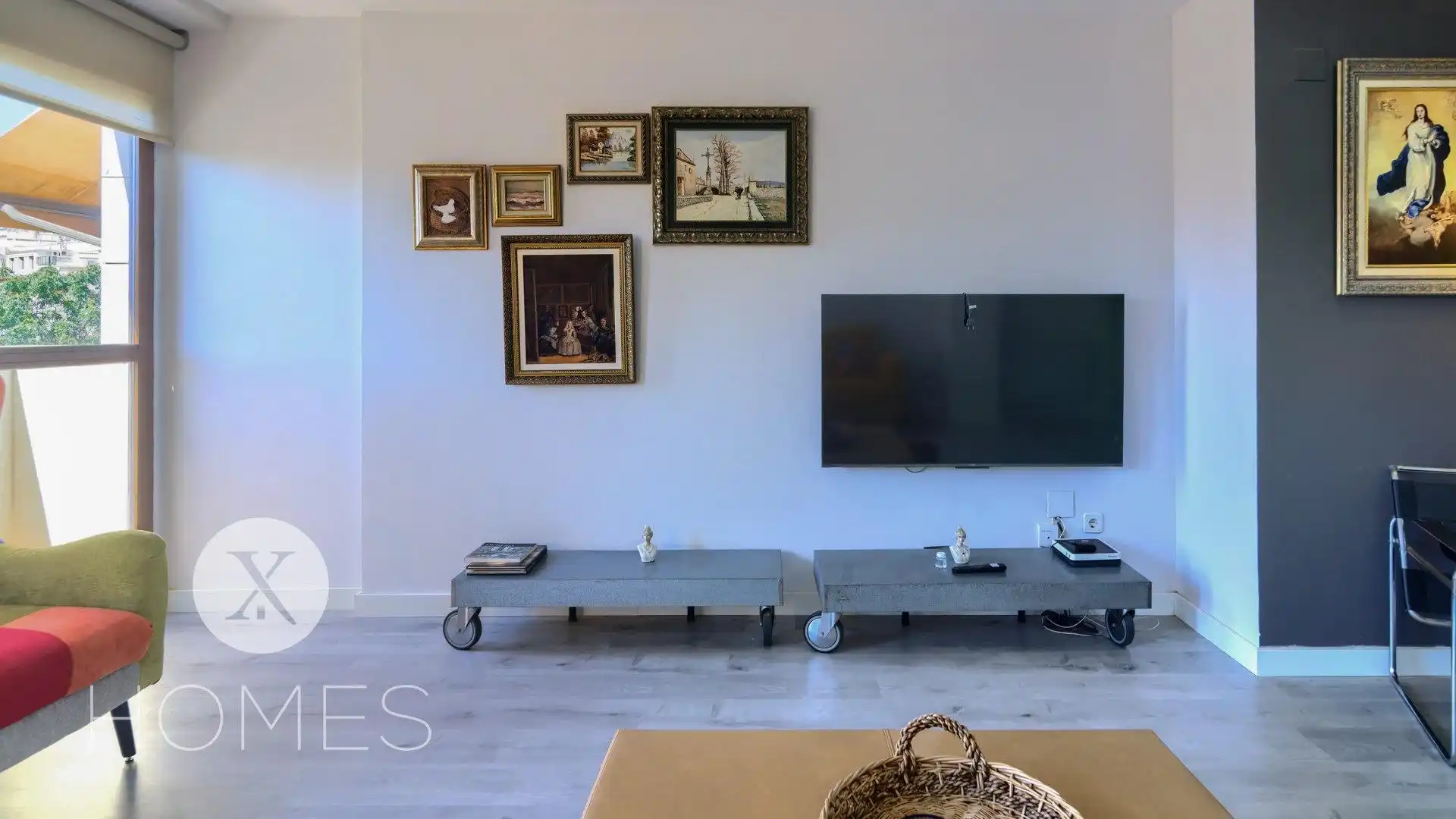Wohnzimmer von Maisonette zur Miete in Valencia mit Klimaanlage, Heizung und Möbliert