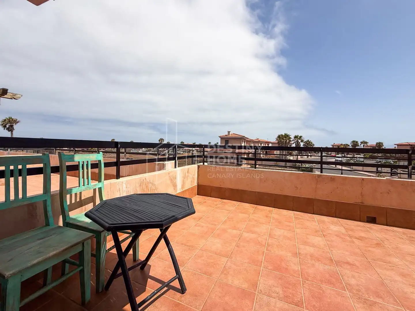 Terrassa de Casa o xalet de lloguer en La Oliva amb Jardí privat, Terrassa i Piscina comunitària