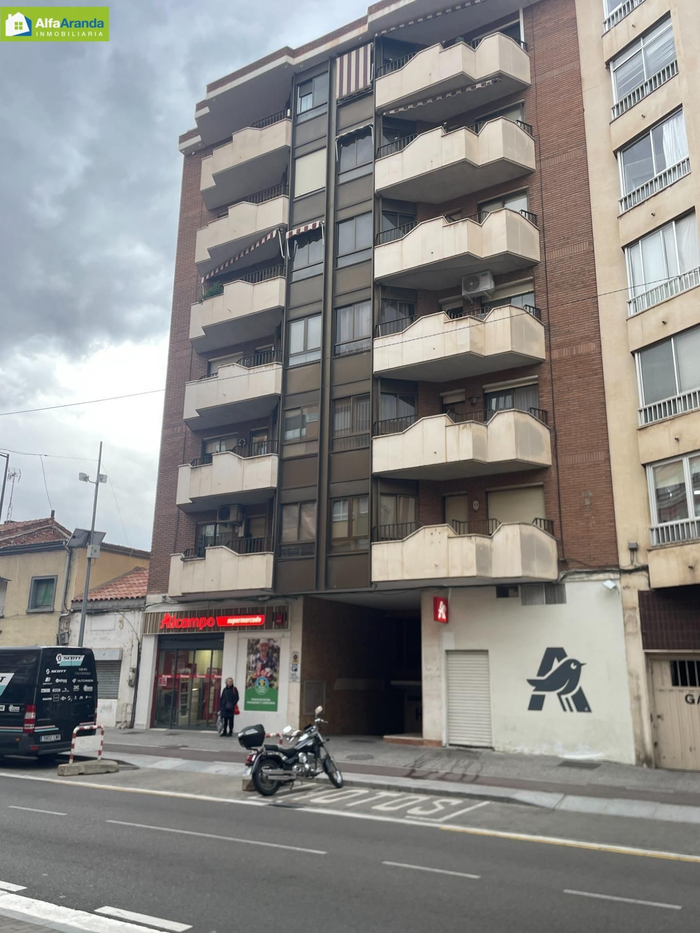 Exterior view of Flat for sale in Aranda de Duero  with Heating and Terrace