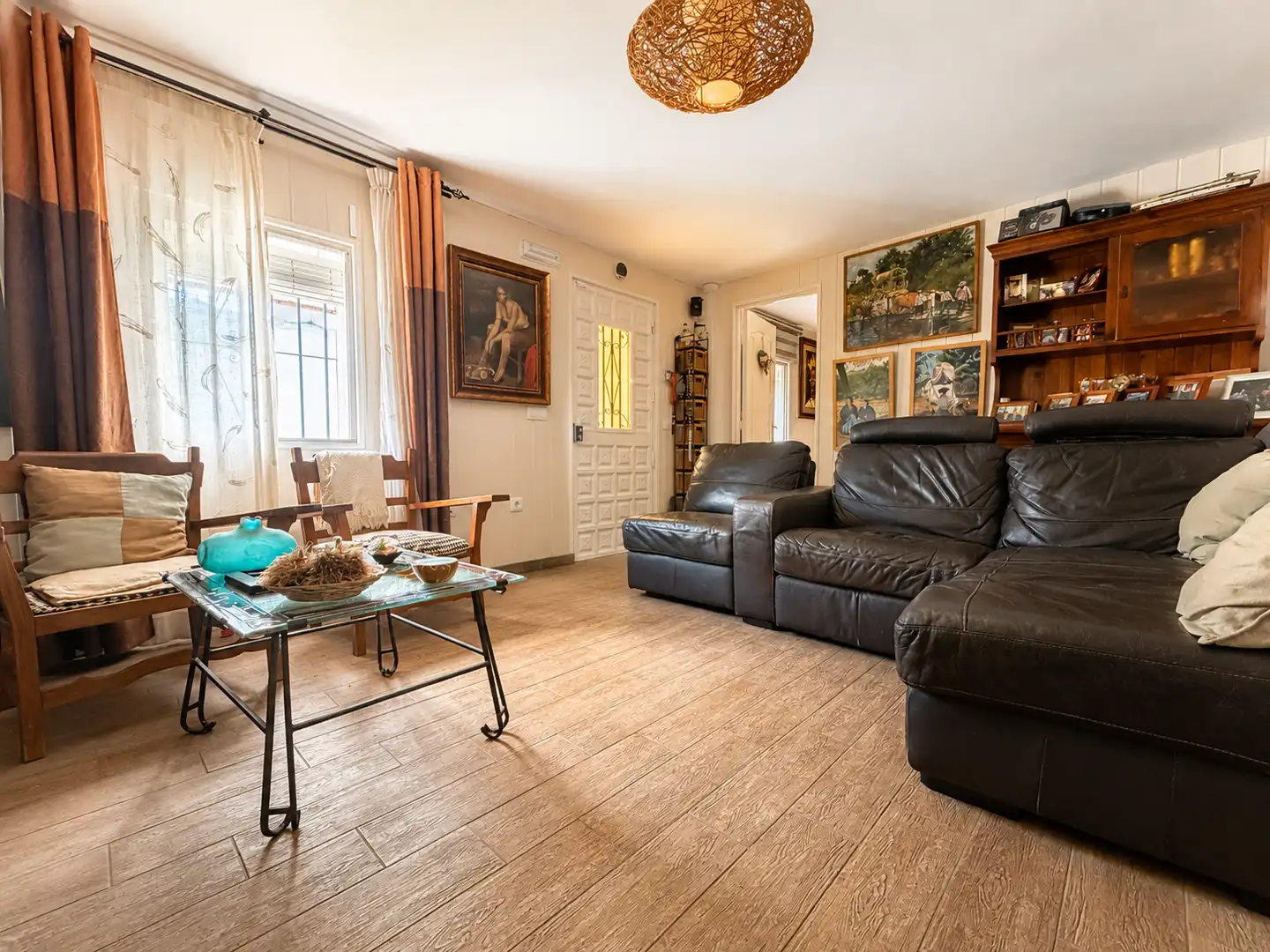 Living room of Houses for sale in Málaga  with Air Conditioner, Heating and Terrace
