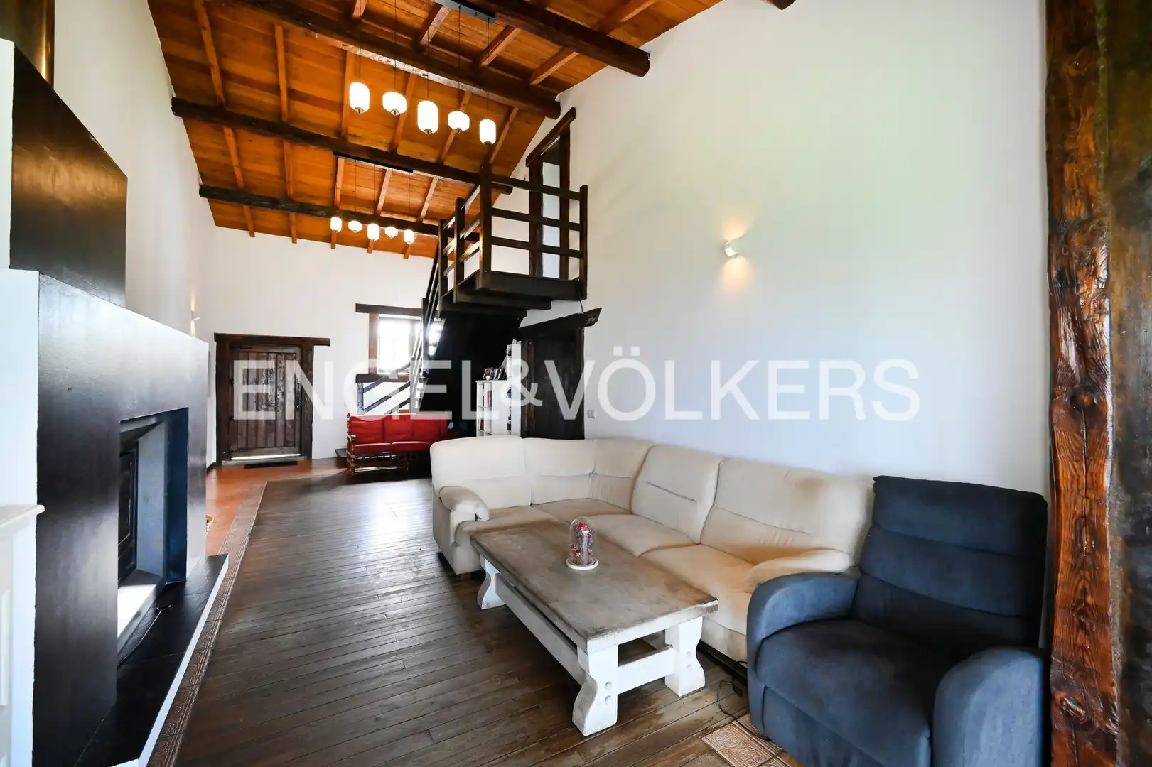 Wohnzimmer von Country house zum Verkauf in San Vicente de la Barquera mit Heizung und Privatgarten