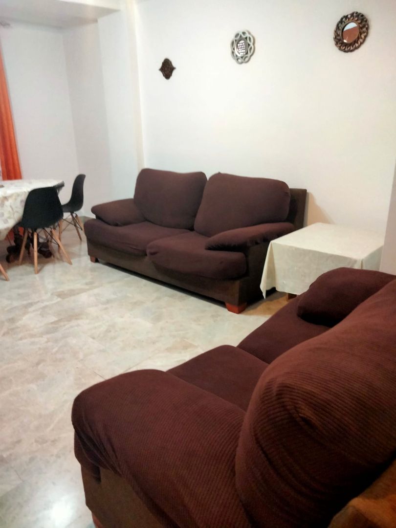 Living room of Flat to rent in  Albacete Capital  with Air Conditioner, Heating and Furnished
