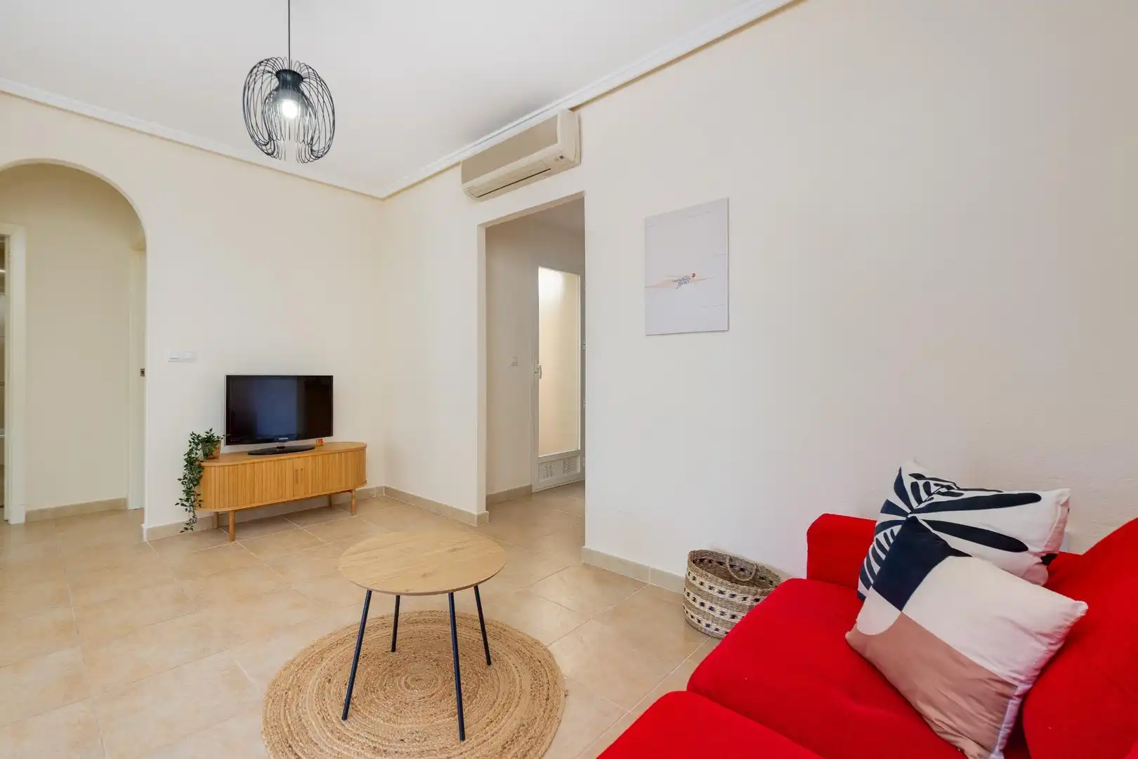 Sala de estar de Casa o chalet en venta en Torrevieja con Jardín privado, Terraza y Piscina comunitaria