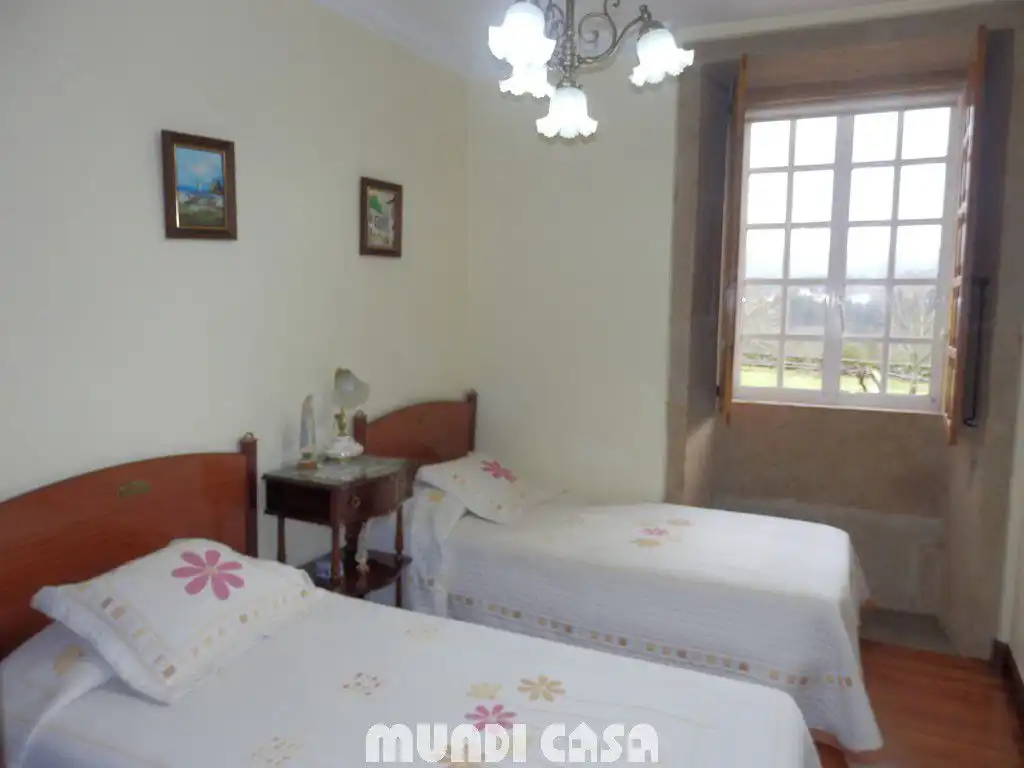 Bedroom of Country homes for sale in Padrón  with Heating, Terrace and Furnished