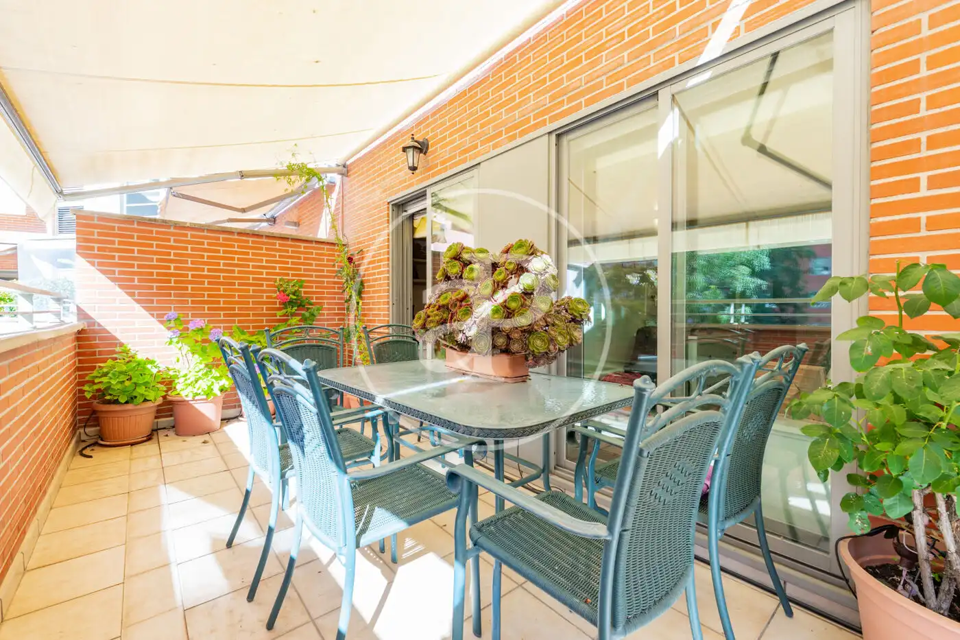Terrace of Flat for sale in Madrid  with Heating, Private garden and Terrace
