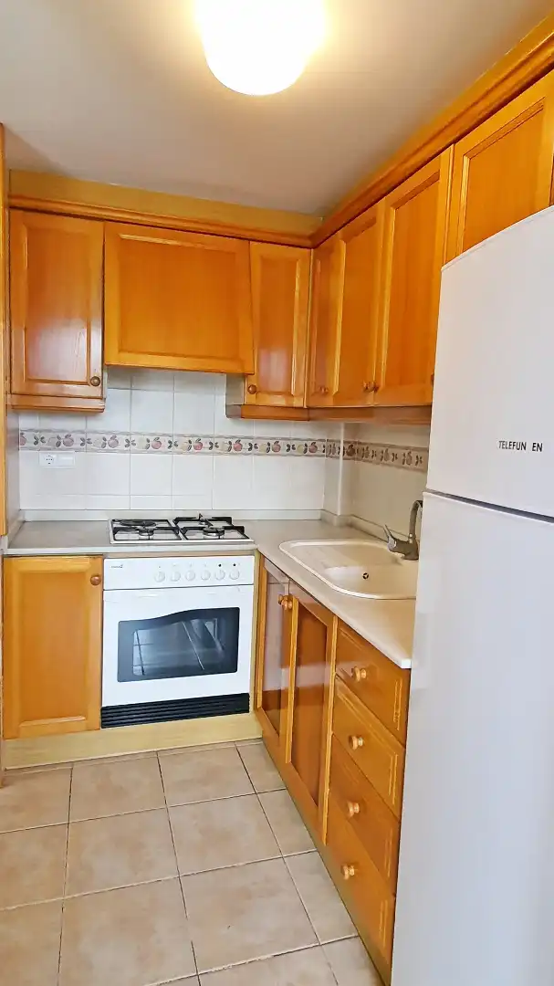 Cocina de Apartamento de alquiler en Xeraco con Aire acondicionado, Calefacción y Terraza
