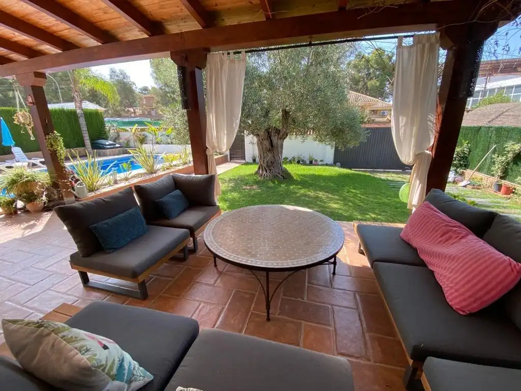 Terraza de Casa o chalet de alquiler en L'Eliana con Aire acondicionado, Terraza y Trastero