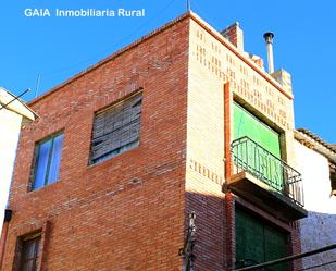 Vista exterior de Casa adosada en venda en Fabara