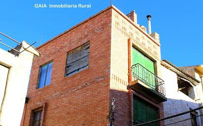 Vista exterior de Casa adosada en venda en Fabara