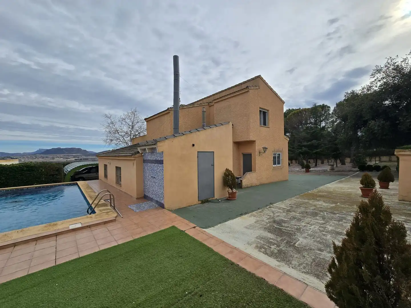 Vista exterior de Finca rústica en venta en Salinas con Aire acondicionado, Calefacción y Terraza