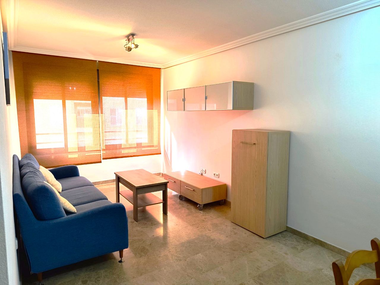 Living room of Flat to rent in  Murcia Capital  with Air Conditioner, Storage room and Furnished