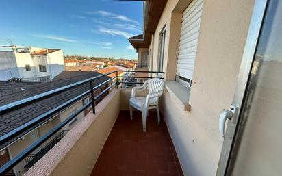 Balcony of Flat for sale in Moraleja