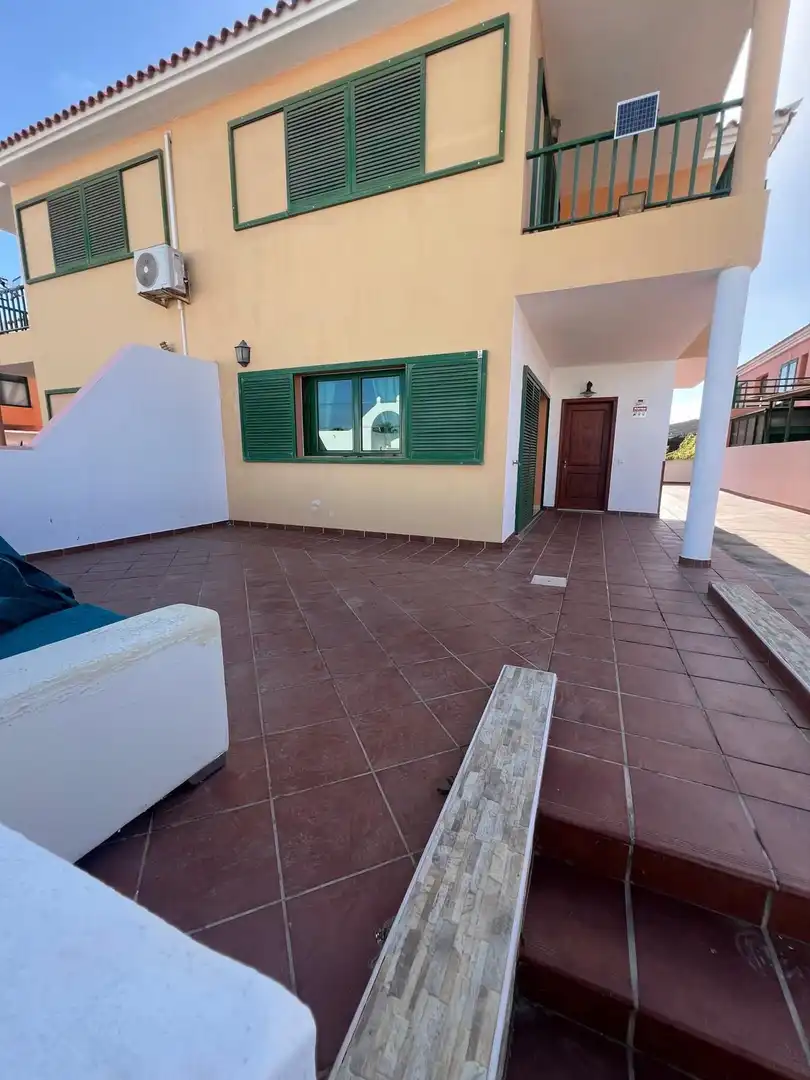 Terraza de Casa adosada de alquiler en Tuineje con Jardín privado, Terraza y Amueblado