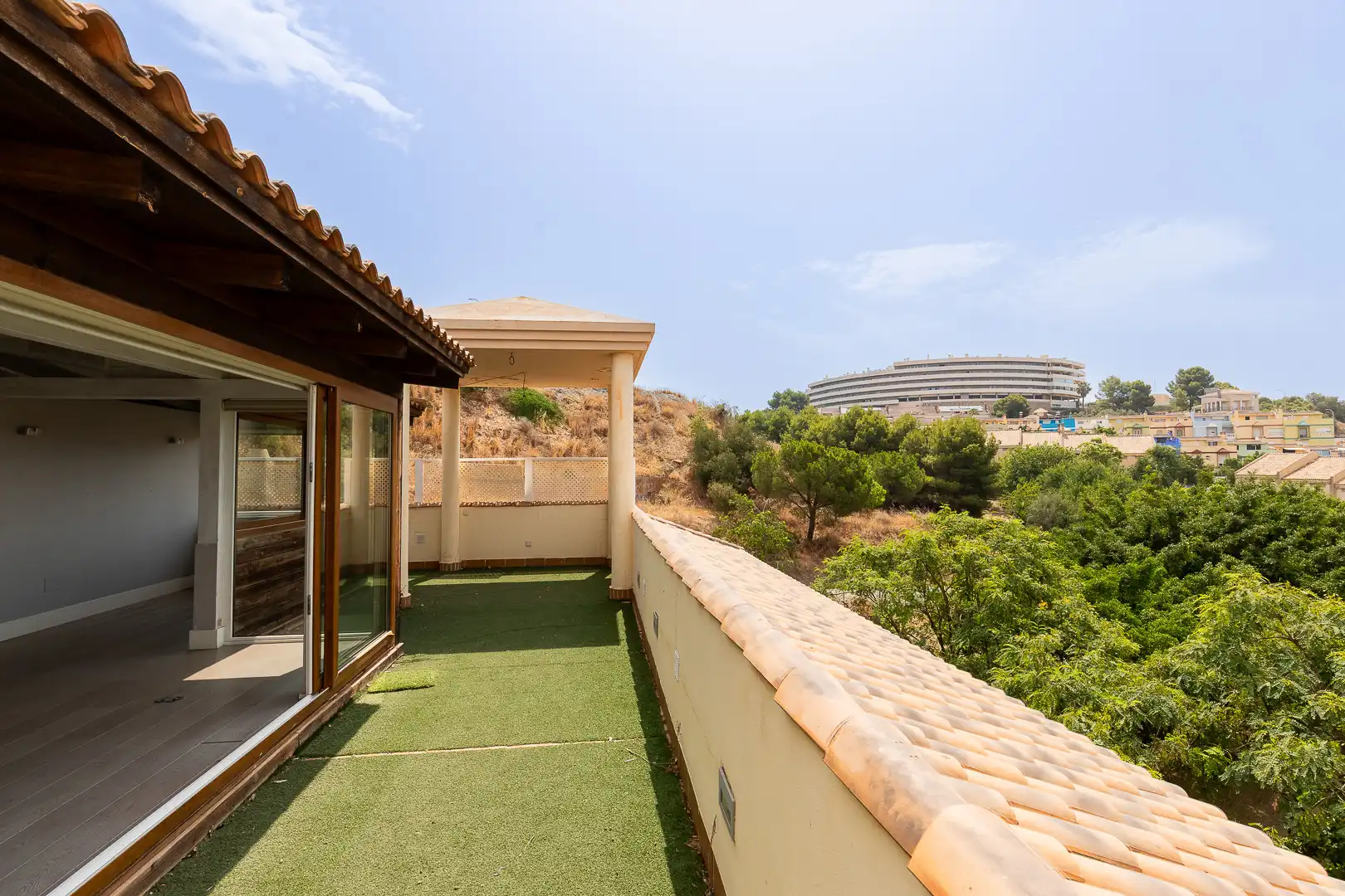 Terrace of Attic for sale in Málaga  with Air Conditioner, Terrace and Swimming Pool