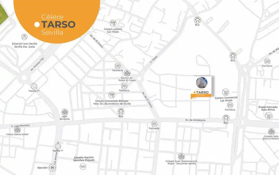 Flat for sale in Avenida de Andalucía, 16, Barrio del Nervión