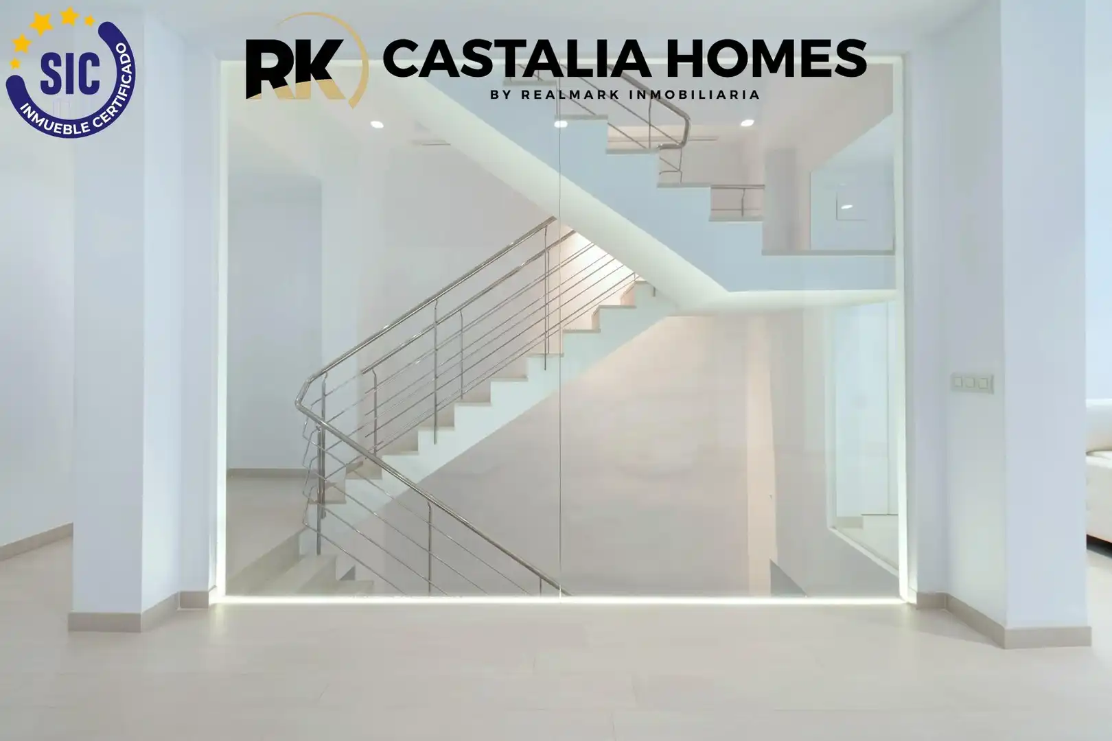 Schlafzimmer von Einfamilien-Reihenhaus zum Verkauf in Castellón de la Plana / Castelló de la Plana mit Klimaanlage, Privatgarten und Terrasse