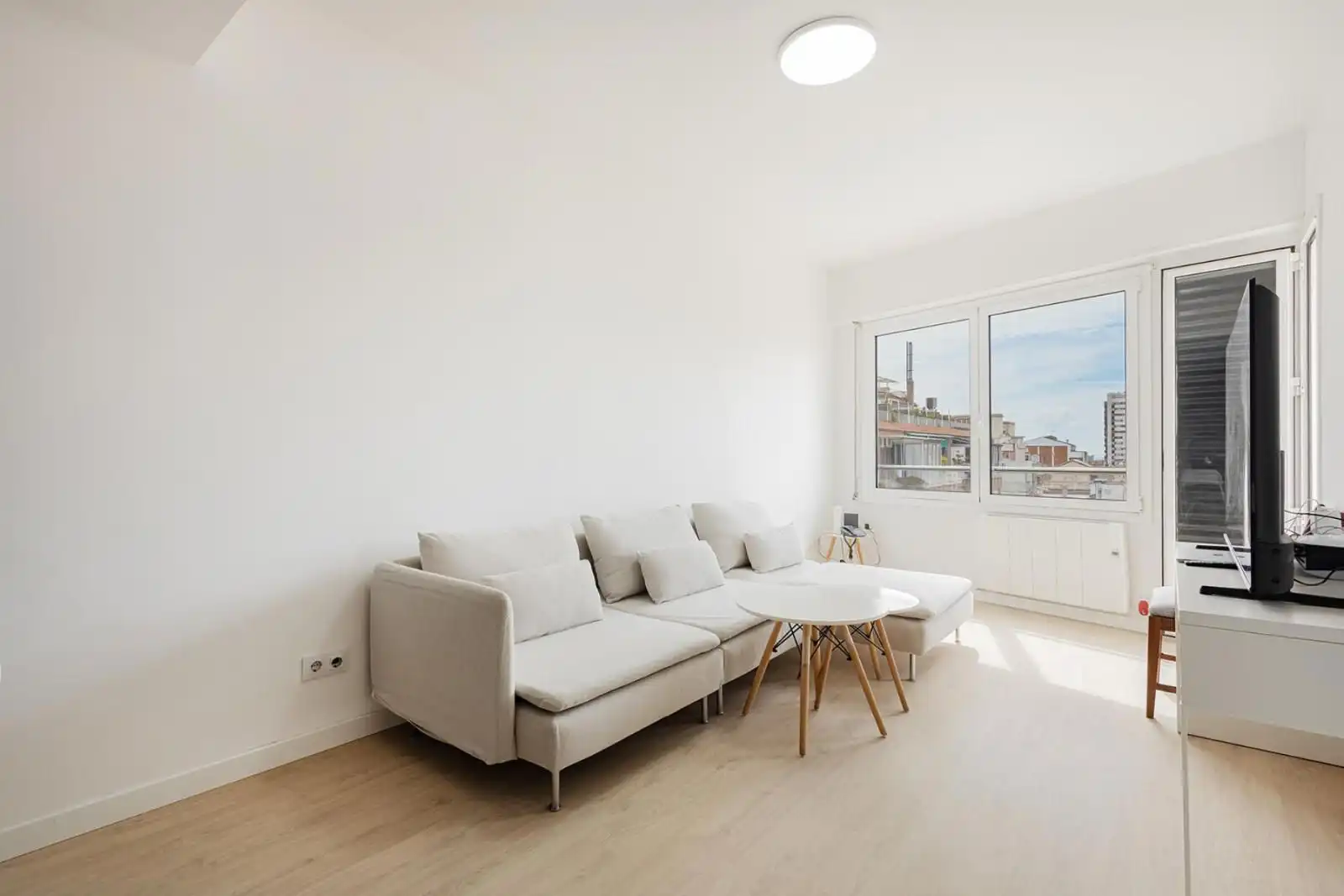 Sala de estar de Piso en venta en Barcelona