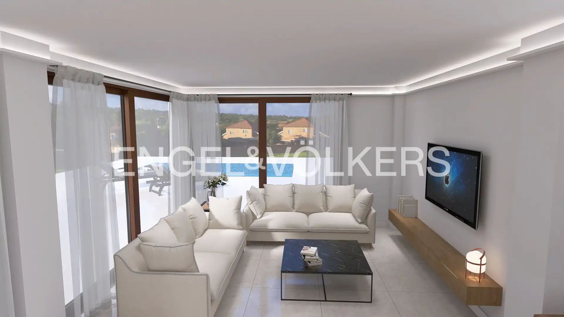 Living room of Houses for sale in L'Eliana  with Air Conditioner, Heating and Private garden