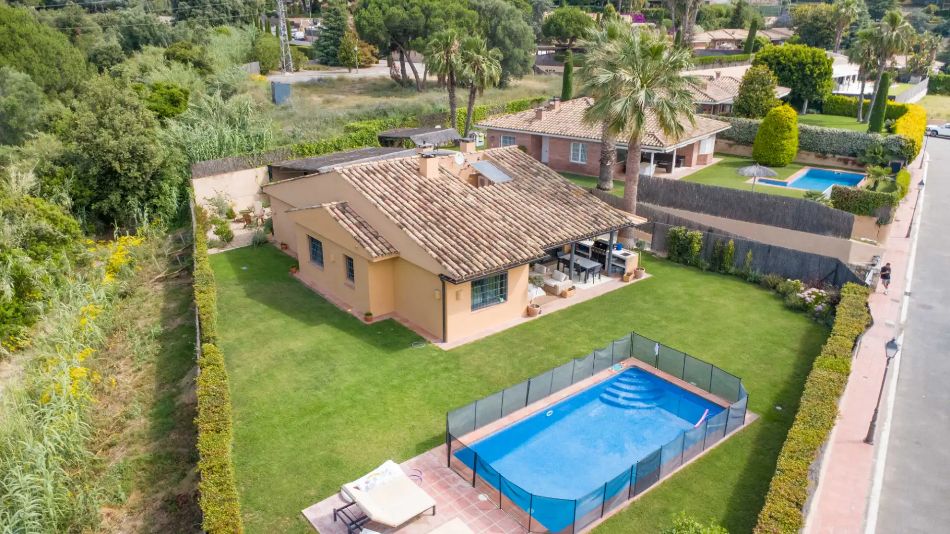 Jardí de Casa o xalet en venda en Sant Vicenç de Montalt amb Aire condicionat, Calefacció i Jardí privat