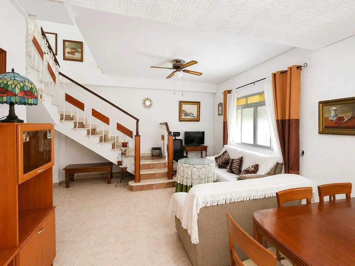Sala de estar de Casa o chalet en venta en Málaga con Terraza, Trastero y Amueblado