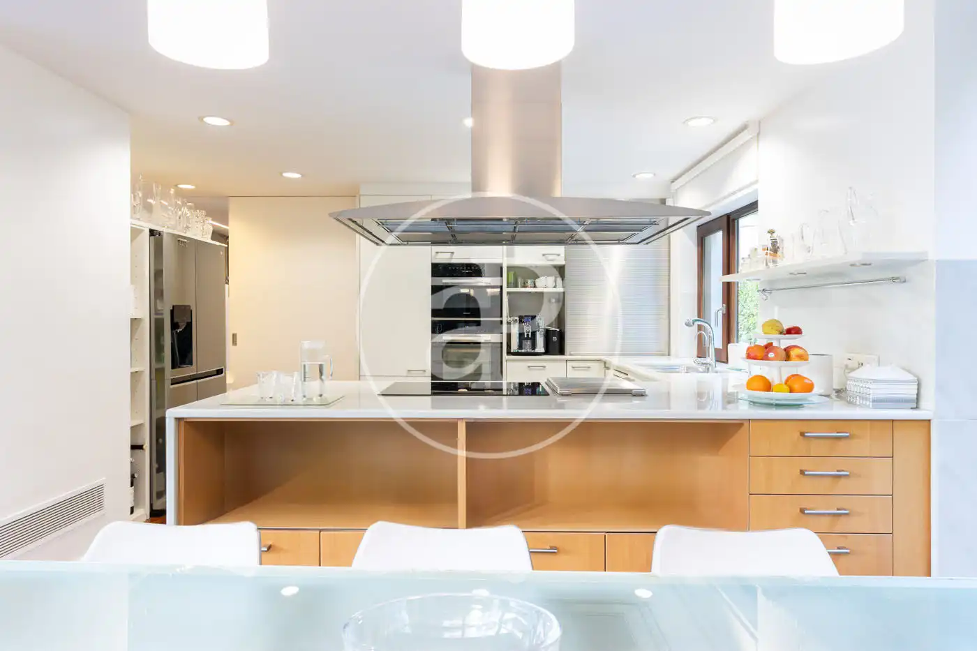 Kitchen of Houses for sale in Sant Cugat del Vallès  with Air Conditioner, Heating and Private garden