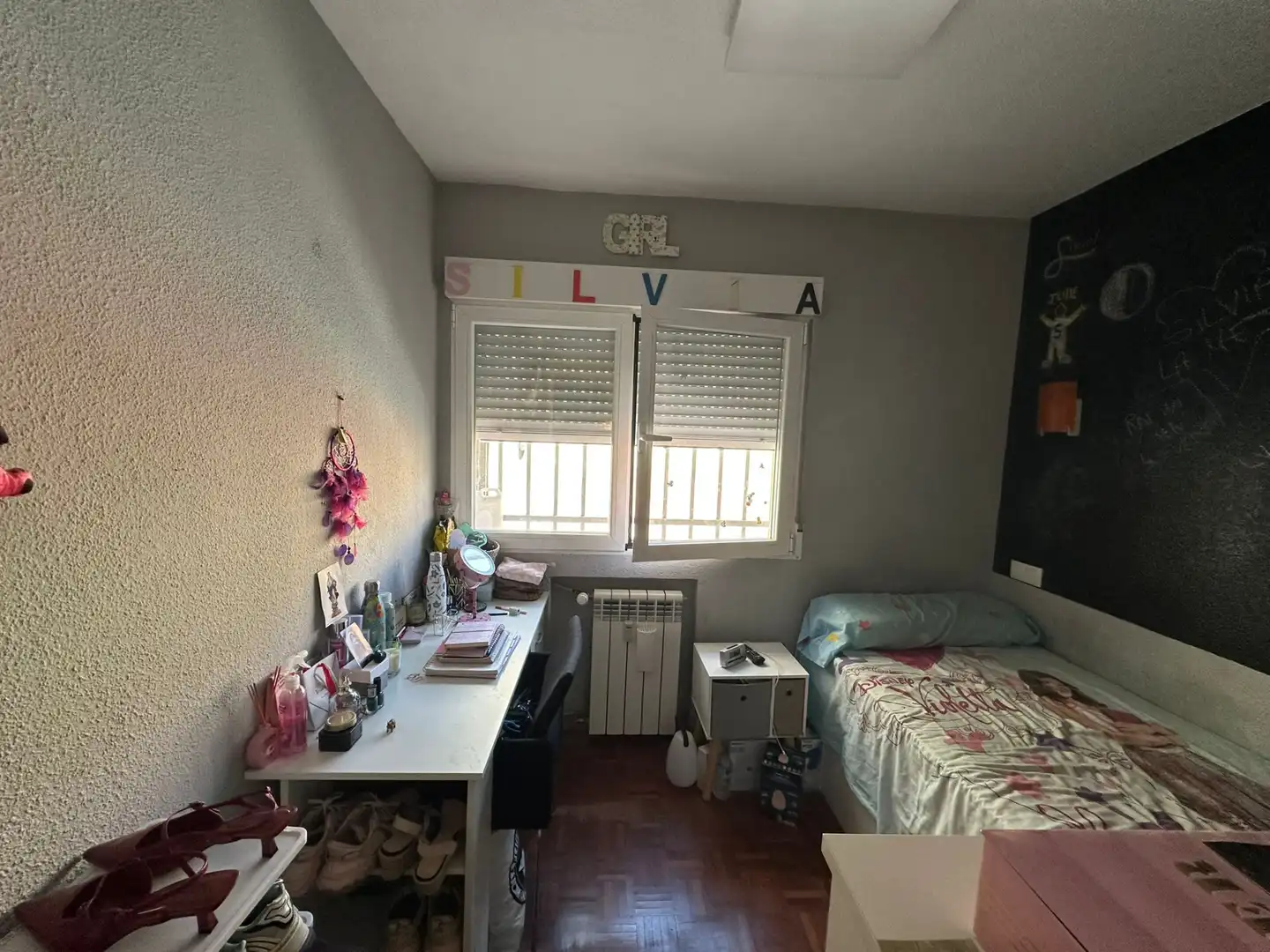 Schlafzimmer von Wohnung zum Verkauf in Madrid mit Klimaanlage, Heizung und Terrasse